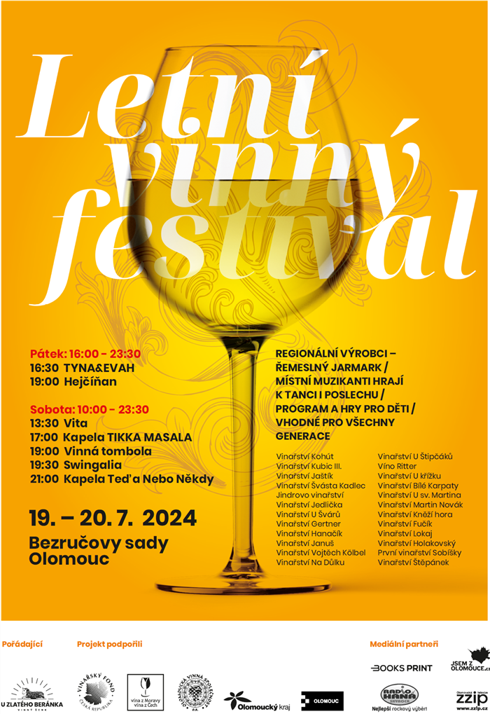 Olomoucký letní vinný festival 2024