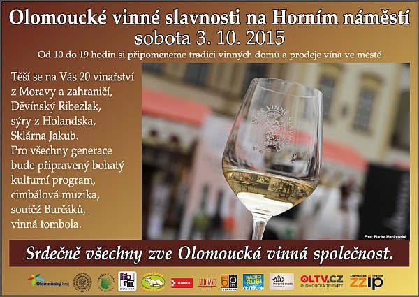 Vinné slavnosti Olomouc 3.10.2015
