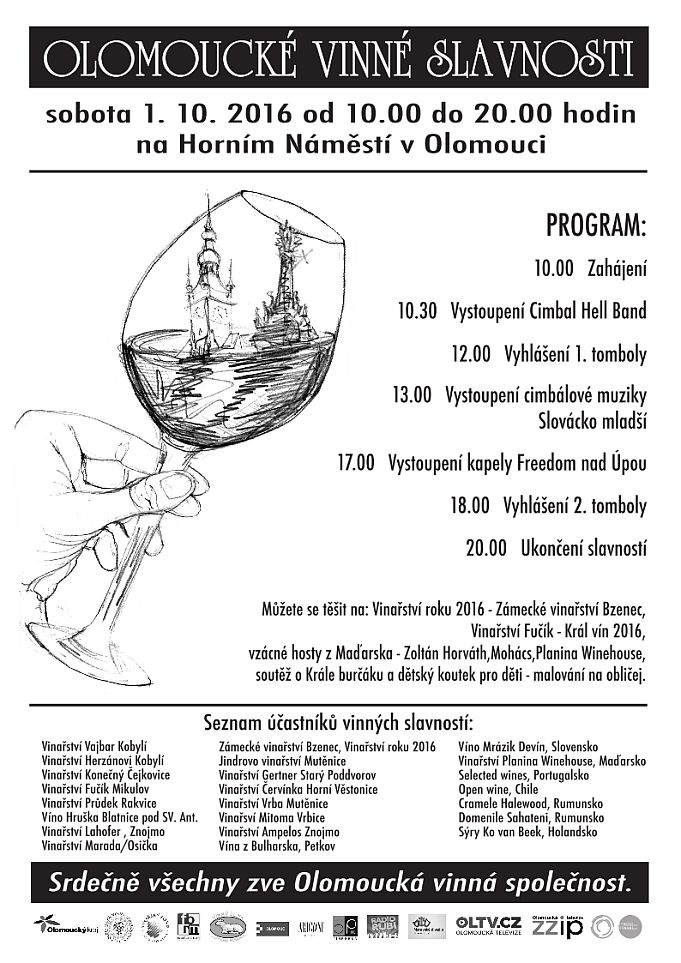 Vinné slavnosti Olomouc 1.10.2016