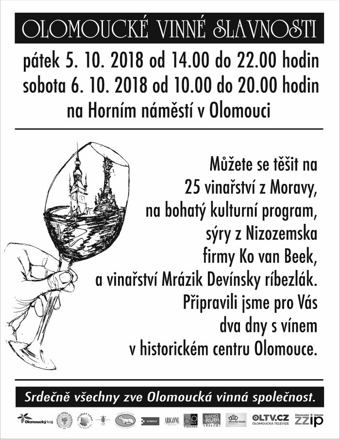 Vinné slavnosti Olomouc říjen 2018