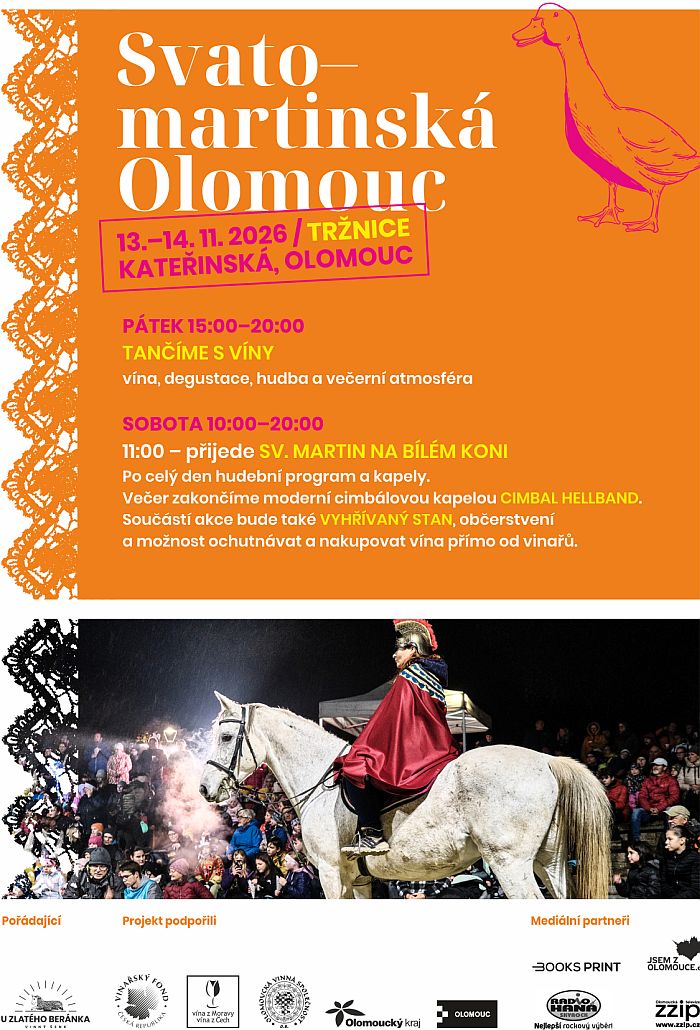 Svatomartinská Olomouc listopad 2026